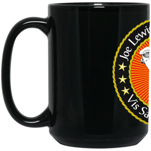 JLFS 15 oz. Black Mug